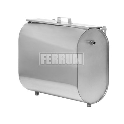 Фото товара Бак для воды Ferrum Комфорт (201/1.0) горизонтальный эллипс 75л (выносной, для теплообменника).
