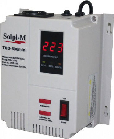 Фото товара Стабилизатор напряжения SOLPI-M TSD-500mini.