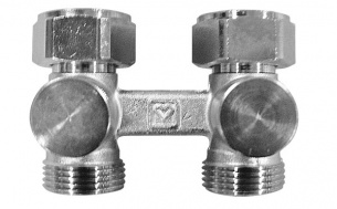 Узел подключения HERZ-3000, проходной 3/4"
