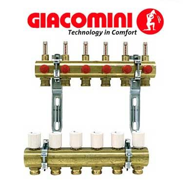 Гребенка для теплого пола Giacomini R553FY2 (2 контура)