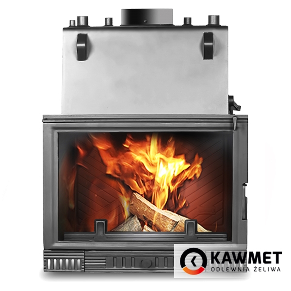 Каминная топка Kaw-Met W1CO 18.7 кВт с водяным контуром