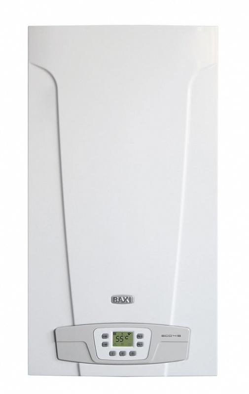 Котел газовый настенный Federica Bugatti 24 VARME с дисплеем и с WI-FI ЧЕРНЫЙ